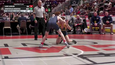 121 lbs Consi 3 - Liam Lawler, Bishop McDevitt vs Aristotlis Bobotas, Montoursville