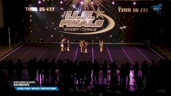 Myrtle Beach Allstars - Rainbows [2025 L1 Tiny - Novice - Restrictions Day 1] 2025 The U.S. Finals Myrtle Beach