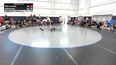 171 lbs 7th Place - Troy St. Peter, University Hawks Wrestling Club vs Owen Roark, Arsenal WC-HS