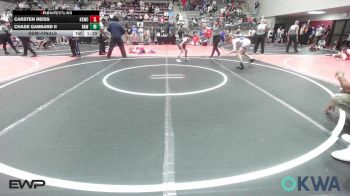 88 lbs Semifinal - Carsten Reiss, Keystone Kids Wrestling Club vs Chase Gabbard II, Raw Wrestling Club