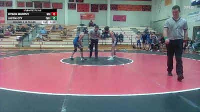 120 lbs Round 2 (6 Team) - Kyson Murphy, Wathena-Riverside HS vs Justin Ott, Pomona-West Franklin HS