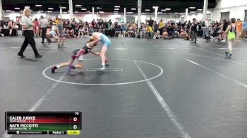 76 lbs Round 2 (4 Team) - Caleb Judice, Team Gotcha - 2 vs Nate Picciotti, Headhunters