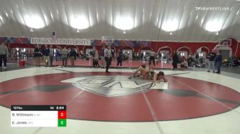 197 lbs Consolation - Brett Wittmann, Clarion vs Elijah Jones, Lehigh