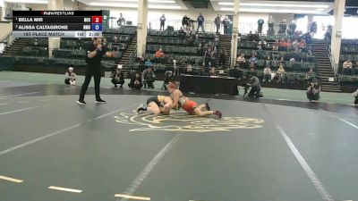 145 lbs 1st Place Match - Bella Mir, North Central College vs Alissa Caltagirone, Northern Michigan University