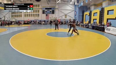 215 lbs Champ. Round 1 - Vaughn Brooks, McKean H S vs Te`Quan Smith, Woodbridge H S