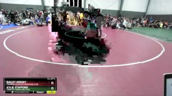 73-79 lbs Semifinal - Kylie Stafford, Twin City Wrestling Club vs Bailey Kersey, Thunder Mountain Wrestling Club