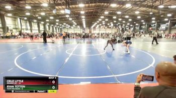 92 lbs Rd# 4- 2:00pm Friday Final Pool - Ryan Totten, Team Michigan vs Cruz Little, Ranger WC