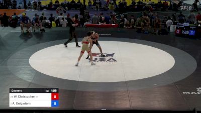 138 lbs Quarters - William Christopher, WI vs Anthony Delgado, NV