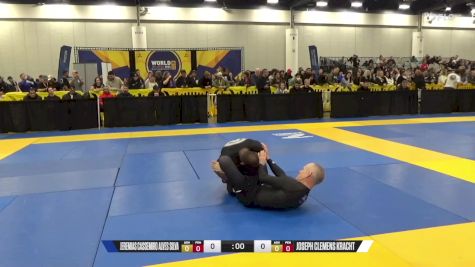 Joseph Clemens Kracht vs Jeremias Cassemiro Alves Silva 2024 World IBJJF Jiu-Jitsu No-Gi Championship