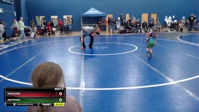 44-45 lbs Round 1 - Samuel Bushey, Mountain Man Wrestling Club vs Kade Kelley, Warrior Wrestling Club