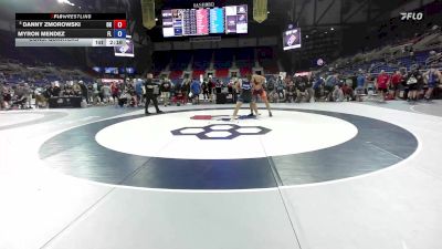 215 lbs Cons. Quarters - Danny Zmorowski, OH vs Myron Mendez, FL