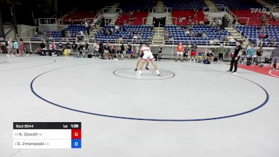 215 lbs Cons 16 #2 - Kevin Oswalt, PA vs Danny Zmorowski, OH