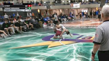 139 lbs Finals (8 Team) - Thomas Hernandez, Delta, OH vs AJ Daly, Unity, IL