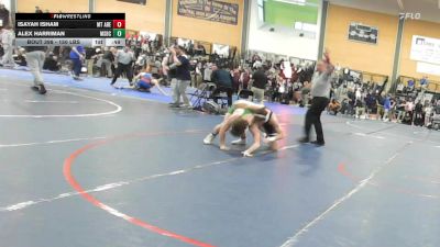 150 lbs Consi Of 8 #1 - Isayah Isham, Mt. Abraham vs Alex Harriman, Massabesic