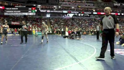 3A-126 lbs Cons. Round 4 - Andrew Roland, Ankeny Centennial vs Malik DeBow, Linn-Mar