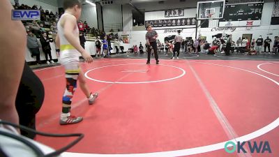 66-68 lbs Rr Rnd 1 - Kiowa Sparks, Grove Takedown Club vs Hudson Smith, Salina Wrestling Club