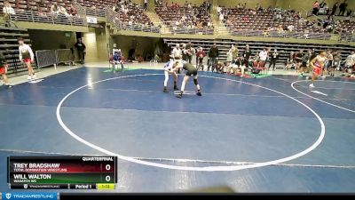 118 lbs Quarterfinal - Trey Bradshaw, Total Domination Wrestling vs Will Walton, Wasatch WC