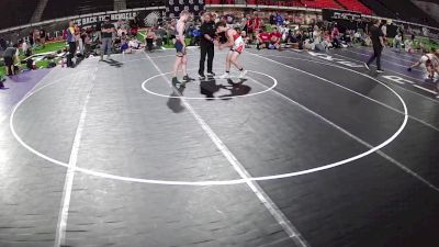 130 lbs Addyxus Echak, Alaska 1 14U Boys vs Evan Brubaker, Utah 14U Boys