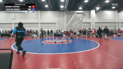 215 lbs Quarters - Andrew Turenne, Roundtree Wrestling Academy vs Braylen Bieber, Immortal Awc