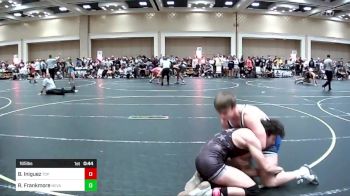 165 lbs Consi Of 16 #1 - Bryan Iniguez, Top Dog WC vs Ryan Frankmore, Nevada Elite WC