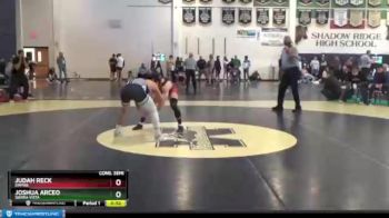138 lbs Cons. Semi - Joshua Arceo, Sierra Vista vs Judah Reck, Empire