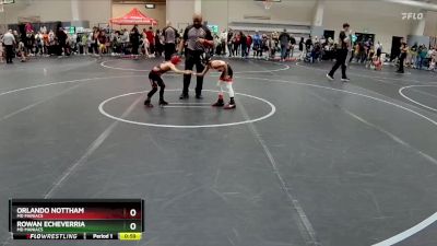 45 lbs Cons. Round 3 - Orlando Nottham, MD Maniacs vs Rowan Echeverria, MD Maniacs