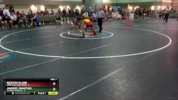 120 lbs Round 2 (16 Team) - Keaton Kloke, Nebraska Wave Hogs vs Andres Anastasi, Florida Pitbulls