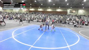 62 lbs Consi Of 8 #1 - Anthony Bejaran, Crusader Wrestling vs Quintyn Raynor, Buckaroo WC