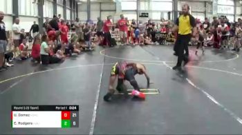 60 lbs Round 5 (6 Team) - Urijah Gomez, Pomona Elite vs Cameron Rodgers, The Funky Singlets Yellow