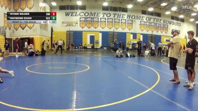 190 Gold 1st Place Match - Ryder Wilder, Camden vs Raymond Shaw, George Jenkins