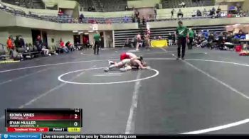 113 lbs Round 3 (4 Team) - Ryan Muller, Ankeny Centennial vs Kiowa Vines, Thompson