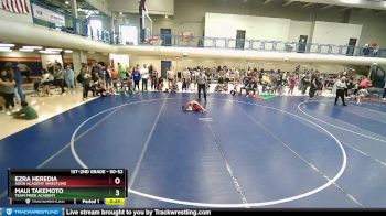 50-52 lbs Round 1 - Maui Takemoto, Team Pride Academy vs Ezra Heredia, Agon Academy Wrestling