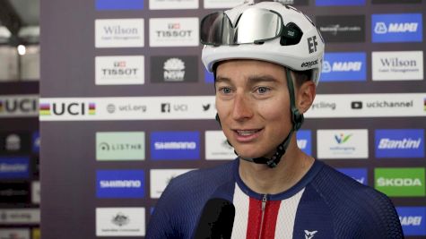 Neilson Powless Ends World Championships Happy With Ride