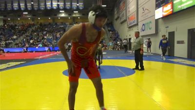 165 lbs Cons. Round 2 - Travion Jones, Cal Poly Humboldt vs Coen Quintana, Unattached-CSUB