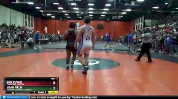 220 lbs Cons. Round 4 - Sean Field, Detroit (CATHOLIC CENTRAL) vs Leo Tovar, Plainfield (NORTH)