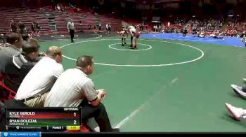 170 lbs D1 - Semi-finals (fri 7:30pm.) - Kyle Gerold, Holmen vs Ryan Dolezal, Marshfield