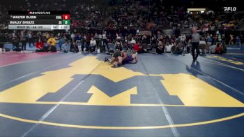 4A 165 lbs Champ. Round 1 - Dually Shultz, Snake River vs Walter Olsen, Buhl