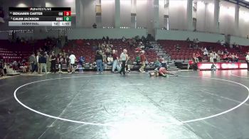 157 lbs Semifinal - Benjamin Carter, Chesapeake vs Caleb Jackson, Wild Buffalo Wrestling Club