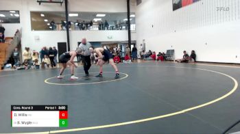 141 lbs Cons. Round 3 - Brock Wygle, West Liberty vs Drew Willis, Marian University (IN)