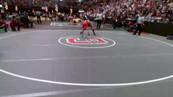 120 lbs Cons. Round 1 - Gabe Trevino, Burlington vs Gabe Neugebauer, Holly