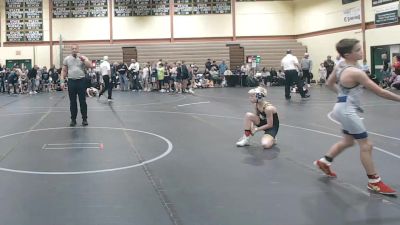 80 lbs Round 1 (8 Team) - Anthony Messina, The Outsiders vs Ben Grieder, Team Blue Hen