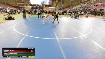 157 lbs Champ. Round 1 - William Rivers, Alabama vs Terry Scott, Indiana