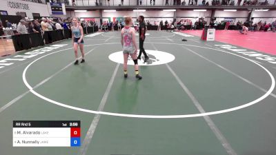 106 lbs Rr Rnd 5 - Maya Alvarado, Lake Highland Prep vs Akasha Nunnally, Jamesville-dewitt/mohawk Valley