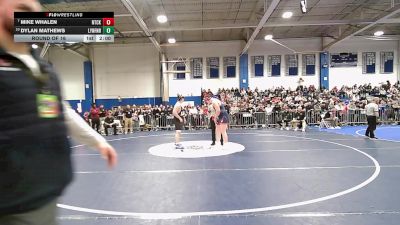 285 lbs Round Of 16 - Mike Whalen, Natick vs Dylan Mathews, Lynnfield/N.Reading