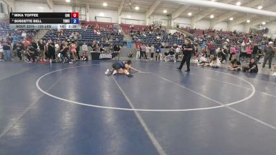 135 lbs Cons. Semis - Mika Yoffee, Legends Of Gold vs Sussette Bell, Threshold WC