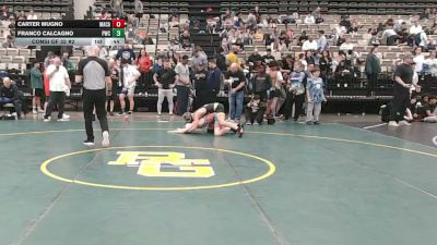 119-I lbs Consi Of 32 #2 - Carter Mugno, MacArthur vs Franco Calcagno, Prime Wrestling Club
