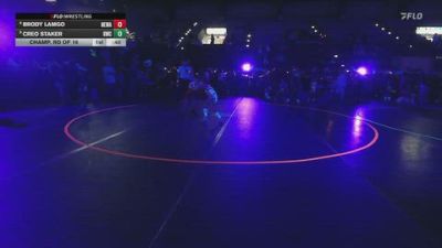 53 lbs Champ. Rd Of 16 - Creo Staker, Rangely Wrestling Club vs Brody Lamgo, No Escape Wrestling Academy