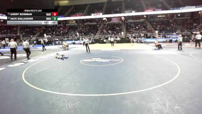 II-108 lbs Cons. Round 3 - Avery Bowman, Waverly vs Jack Gallagher, Nanuet