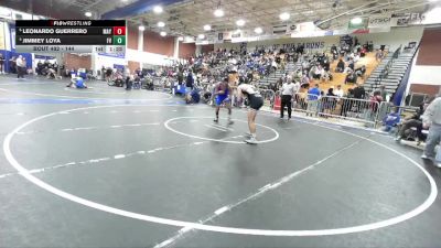 144 lbs Quarterfinal - Leonardo Guerrero, Mayfair vs Jimmey Loya, Fountain Valley