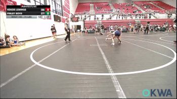 74 lbs Rr Rnd 3 - Kenzie Lemings, Eufaula Ironheads Wrestling Club vs Finley Boyd, Standfast